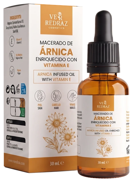 Arnica Infused Oil with Vitamin E · 30 ml