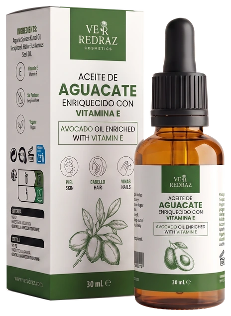 Avocado Oil with Vitamin E · 30 ml