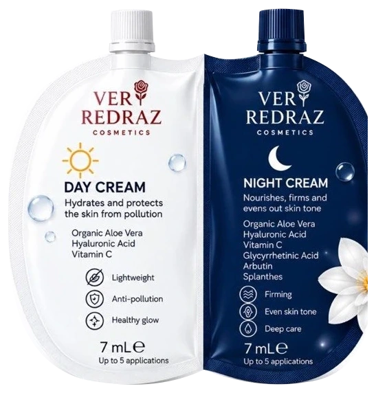 Day + Night Cream Duo · 2 × 7 ml
