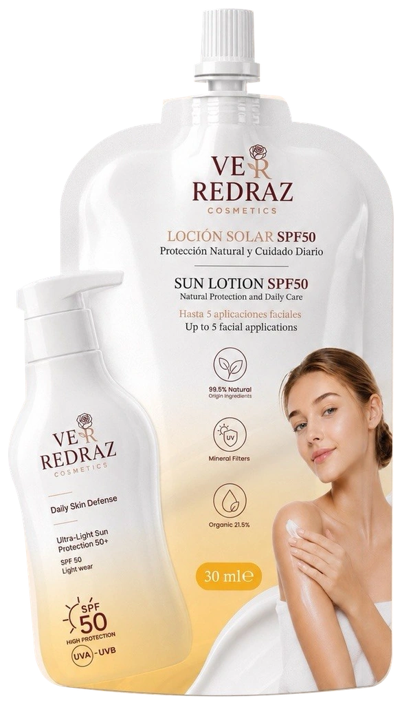 Fragrance-Free Sun Lotion SPF50 · 30 ml Sachet