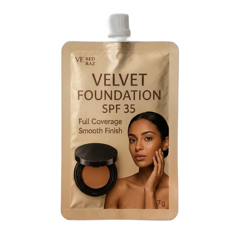 Velvet Foundation SPF 35 — 220 Pecan — Velvet Coverage SPF 35