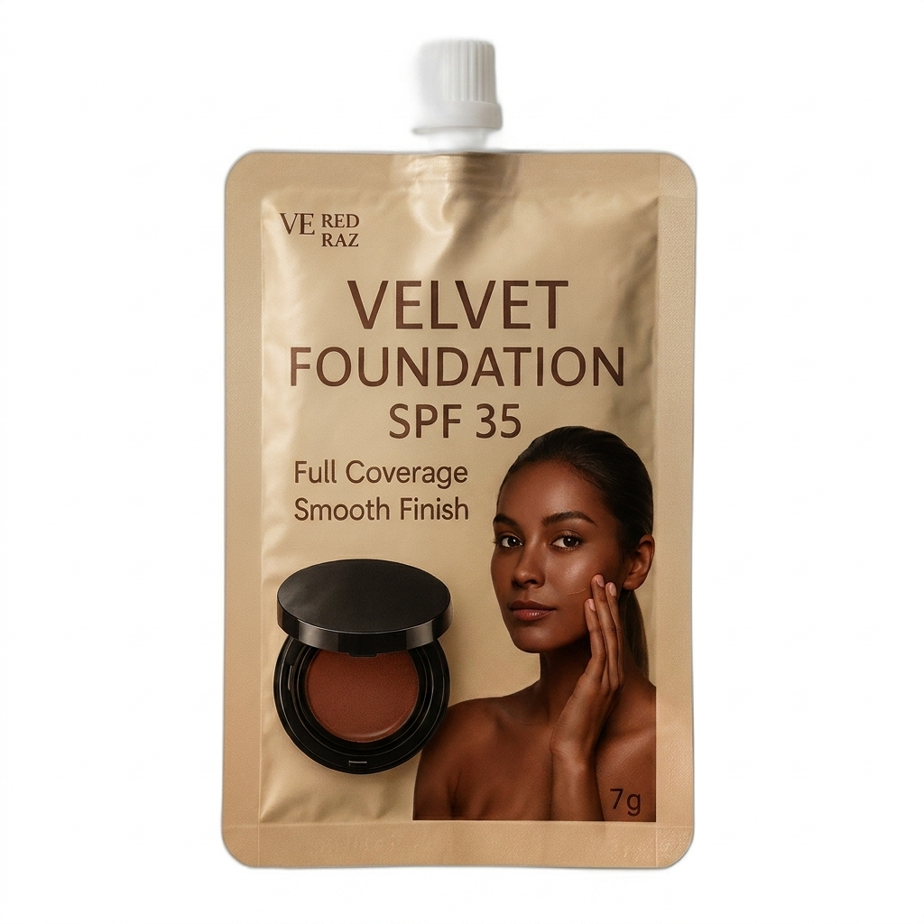 Velvet Foundation SPF 35 — 340 Deep Cocoa — Velvet Coverage SPF 35