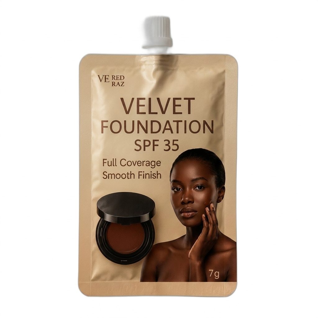 Velvet Foundation SPF 35 — 400 Dark Espresso — Velvet Coverage SPF 35