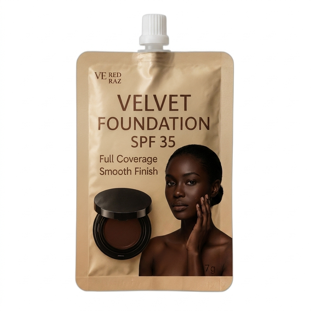 Velvet Foundation SPF 35 — 500 Obsidian — Velvet Coverage SPF 35