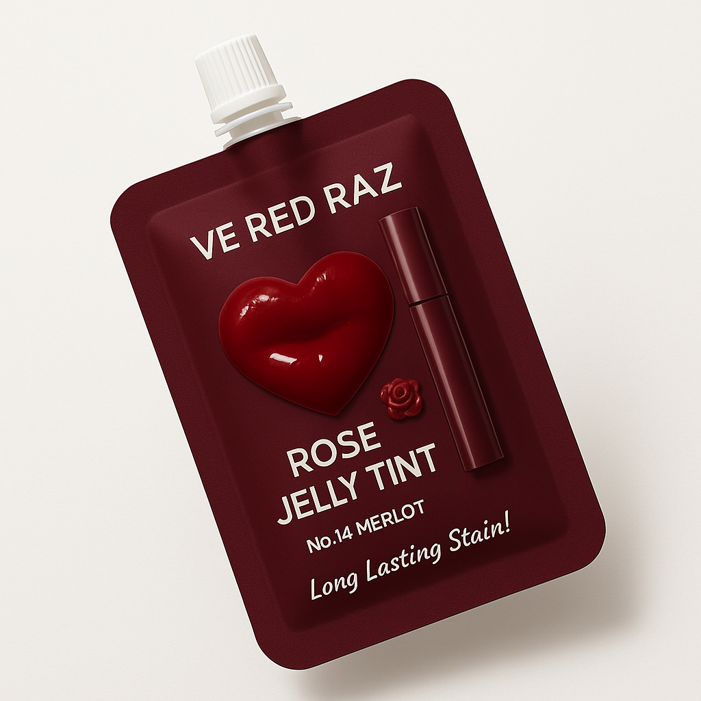 Lip Jelly — Merlot — Rose-Infused Lip Gloss