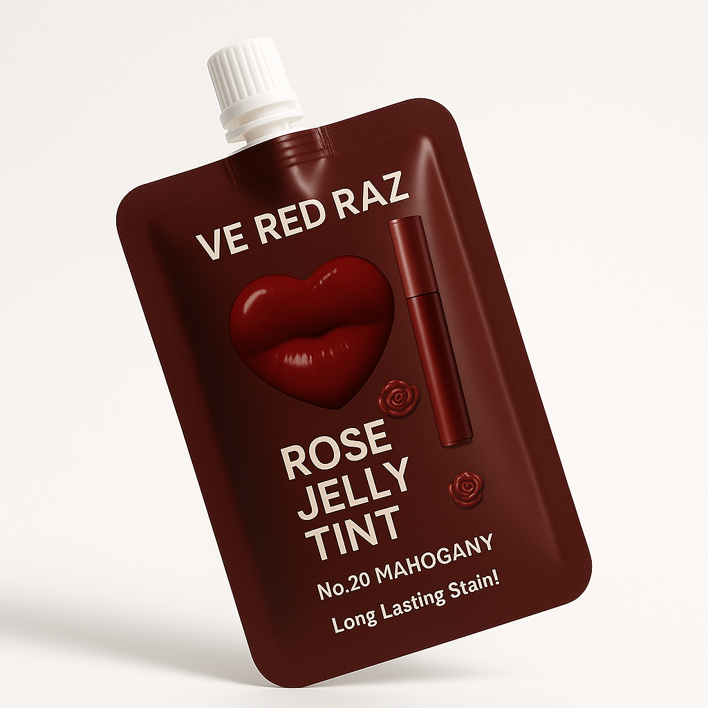 Lip Jelly — Mahogany — Rose-Infused Lip Gloss