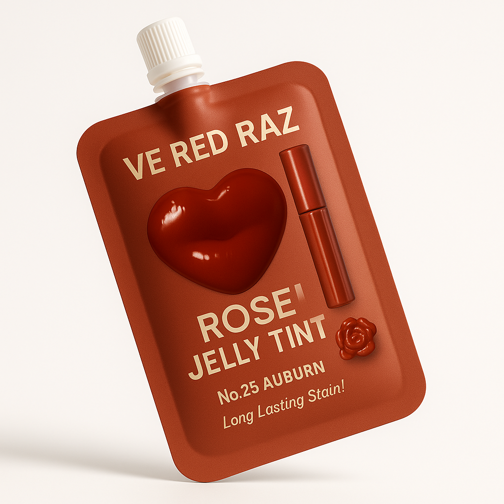 Lip Jelly — Auburn — Rose-Infused Lip Gloss
