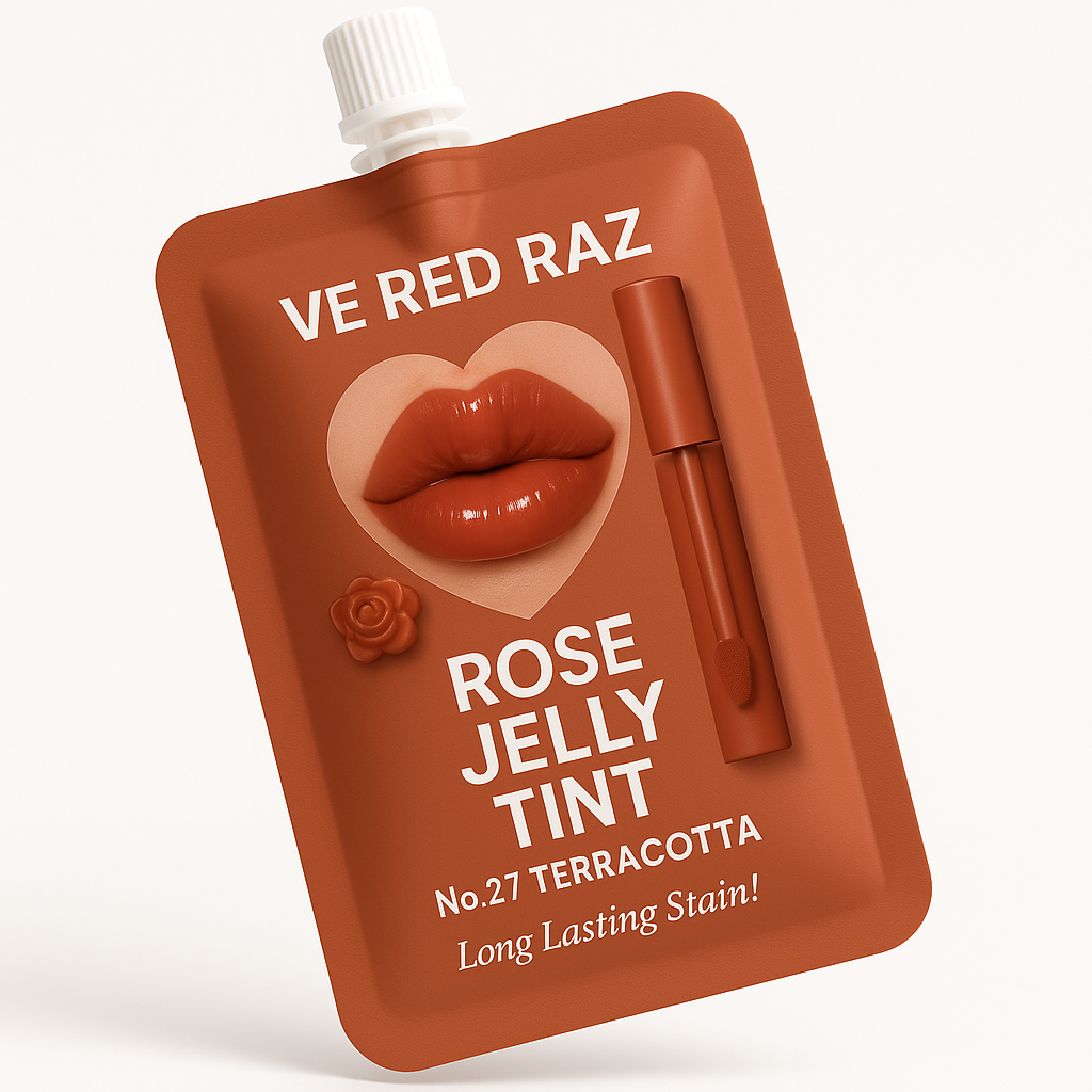 Lip Jelly — Terracotta — Rose-Infused Lip Gloss