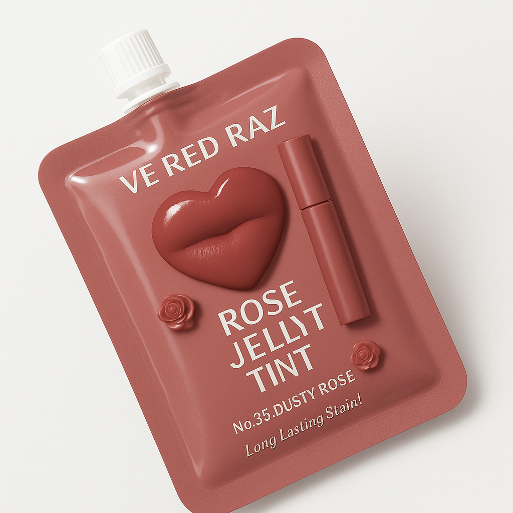 Lip Jelly — Dusty Rose — Rose-Infused Lip Gloss
