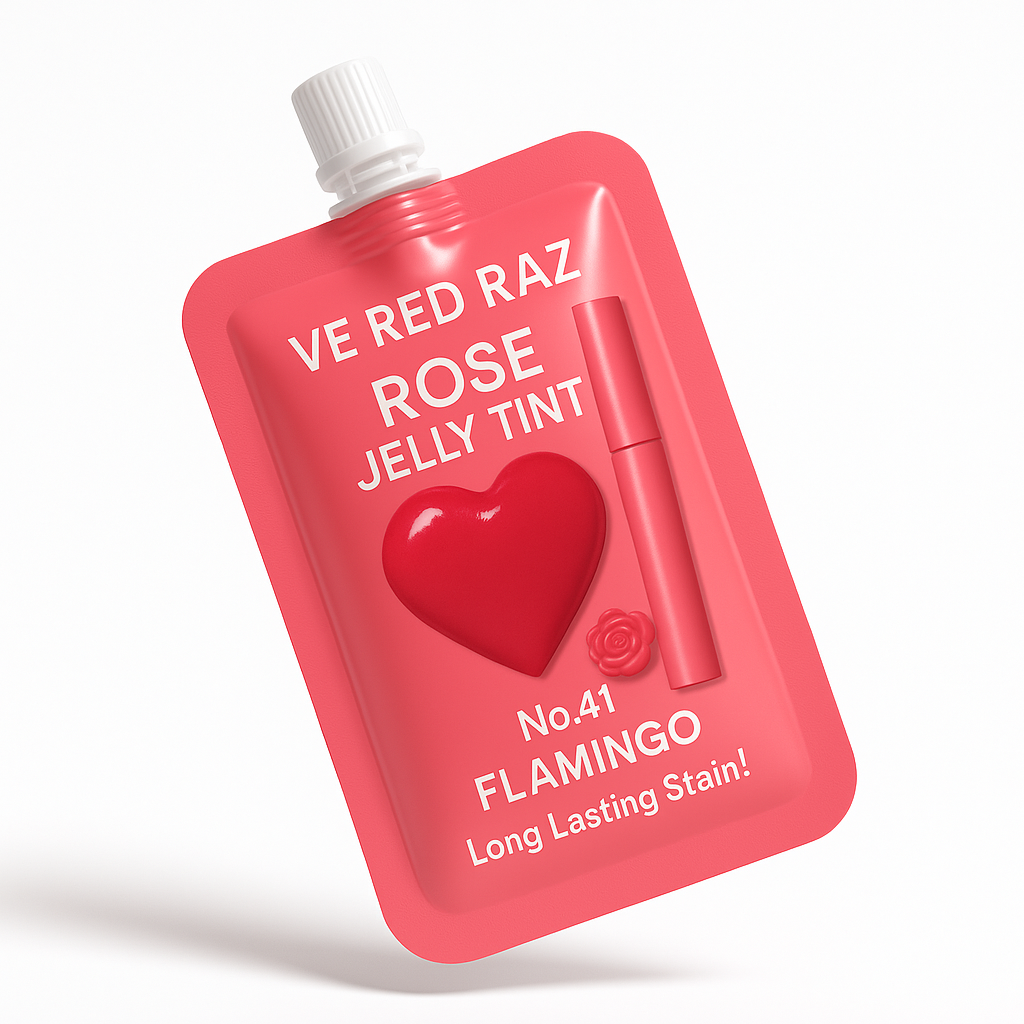 Lip Jelly — Flamingo — Rose-Infused Lip Gloss
