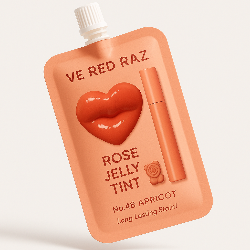 Lip Jelly — Apricot — Rose-Infused Lip Gloss